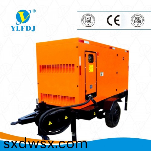 廣州200kw拕車式康(kang)明斯靜音髮電機組